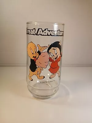 1989 Warner Brothers  Great Adventures  Glass • $20