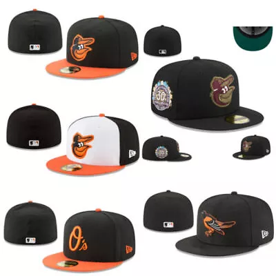 MLB Baltimore Orioles O's 59FIFTY Men's Fitted New Era Hat Cap • $15.99