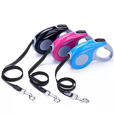 £9.99 • Buy Retractable Dog Lead Extending 3m/ 5m Leash Tape Long  Pet Puppy Walking