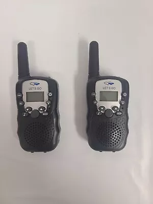 Travel Size T-388 Walkie Talkie - Pack Of 2 (Different Colors Available) • $13.49