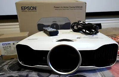 Epson PowerLite Home Cinema 5030UB Projector + 2nd New Bulb In Original Box • $590