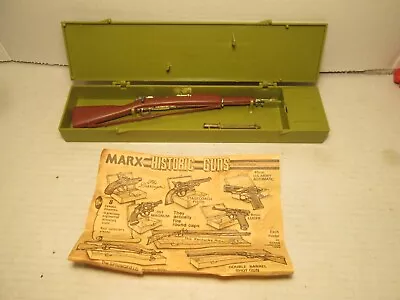 L@@k Marx 1903 Springfield Rifle With Case Etc. 1960's Or So Very Nice $9.99 • $9.99