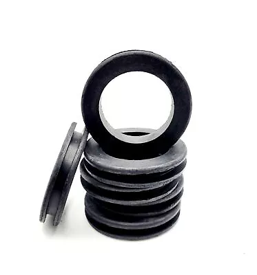 2 1/2  Panel Hole Rubber Grommets With 2  ID Cable Hole For 1/4  Thick Walls • $27.95