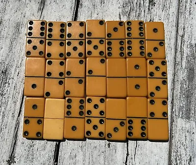 $15.99 • Buy Lot Of 21 Bakelite Dominos Game Pieces Simichrome Tested Great For Crafting
