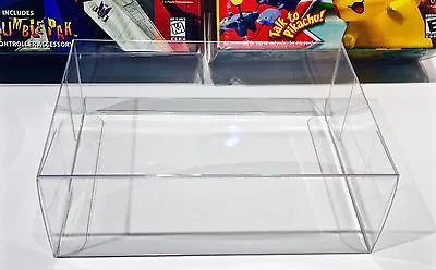 1 Box Protector N64 STARFOX / HEY YOU PIKACHU!  Nintendo  64 Clear Display Case • $4.50