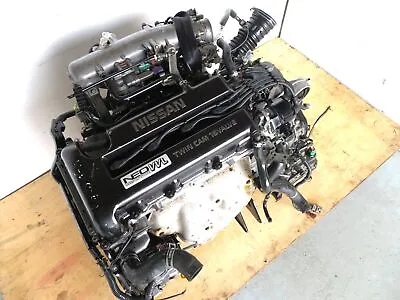 Jdm Nissan Sr20 Neo Vvl Dohc 2.0l Engine Trans Fwd Sr20ve Primera Sentra G20 B13 • $1998