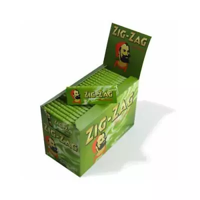 1000 Zig Zag Green Rizla/rolling Papers 20 Packs X 50 Papers • £4.60