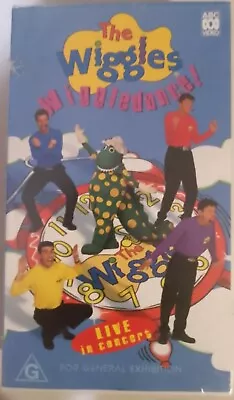 THE WIGGLES Wiggledance! VHS Live In Concert PAL Video Murray Greg Jeff Anthony • $25