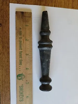 Vintage Antique Cast Iron Finial 5.25 Inch • $5