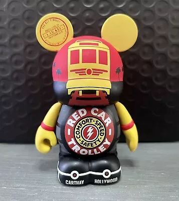 Disney Vinylmation 3  - Disneyland Red Car Trolley Mickey Mouse Chaser Retired • $8.77