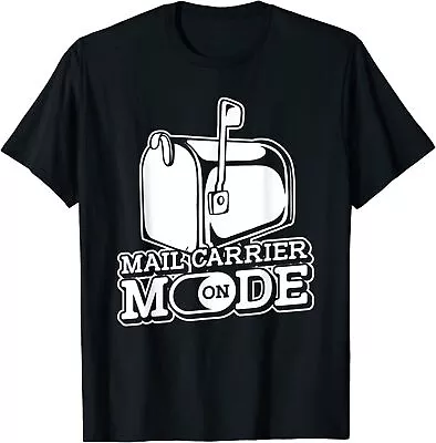 NEW LIMITED Mail Carrier Mode On Mailman Postal Post Office Postman T-Shirt • $19.94