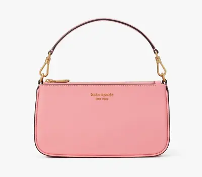 Kate Spade Morgan East West Convertible Leather Crossbody Clutch ~NWT~ Pink • $333.39