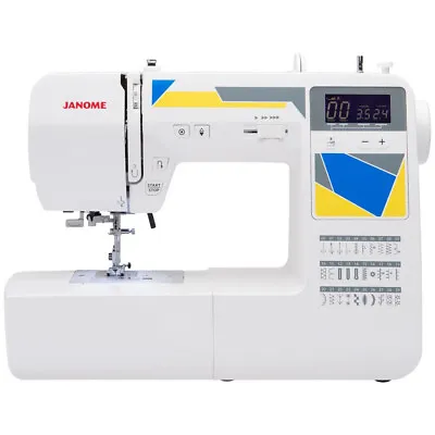 Janome MOD-30 Computerized Sewing Machine With 30 Built-In Stitches 3 One-Step • £219.95