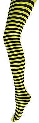 Stripy Tights - Fancy Dress Tights- Women's Stripe Tights • £4.99