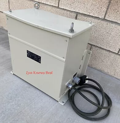 3Ph Converter Autotransformer FVX 400.23 FeinFocus 240V 12A TYP MSU 2420/05 5kVA • $813.98