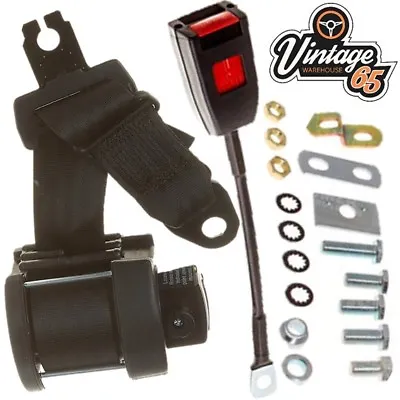 MG MGB Roadster Classic 3 Point Front Fully Automatic Seat Belt Kit • $296.98