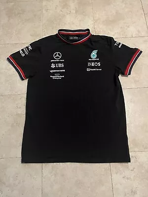 Mercedes AMG Petronas F1 Formula 1 Team T Shirt Unisex Size Medium Authentic • $39.95