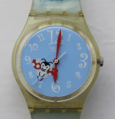 Swatch Ge191 - Viel Glueck / Ag2006 * Lucky U • £35