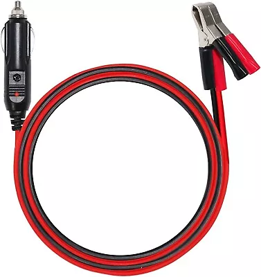 12V Cigarette Lighter Plug Adaptor To Alligator Clips Jumper Power Cable3F • $20.27