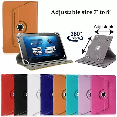 360 Leather Cover Case Stand Wallet For Neos Flek 7 & PENDO 7  Pendopad 7-8 Inch • $16.99