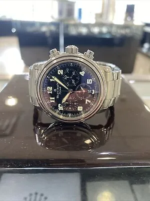 • Blancpain Leman Flyback Chronograph Automatic Watch • $6399