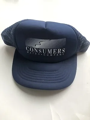 Consumers Water Company Vintage New Era Pro Model Medium Large  Snap Back Hat • $21.30