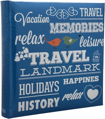 £16.59 • Buy Arpan 6x 4 Photos Large Slip In Photo Album Special Blue Memo Book - With Index