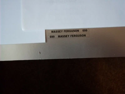 £2.30 • Buy Reproduction Britains 1:32 Massey Ferguson  699    Conversion  Decal 