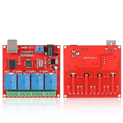 4-Channel 24V Computer Smart Switch Controller USB Relay Drive Expansion Board • $11.67