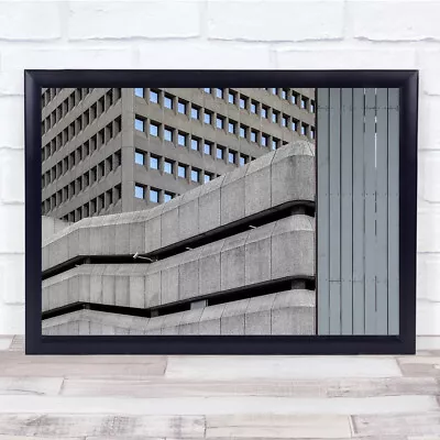£39.99 • Buy Architecture Windows Buildings Car Park Wall Art Print