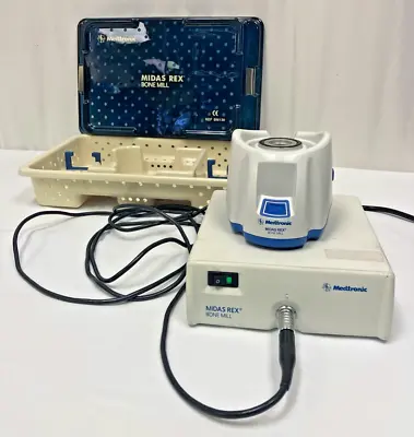 Medtronic Midas Rex BM110 Bone Mill W/ BM120 Console & BM130 Sterilization Case • $350