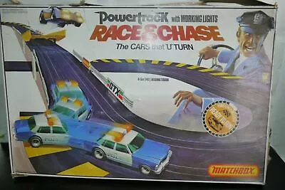 Matchbox Powertrack Pt6000 Race And Chase Incomplete For Spares • £69.47