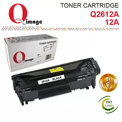 Q-Image Non-OEM BLACK Toner For HP 12AQ2612A. Use In LaserJet 1000 3000 Series • $32.90