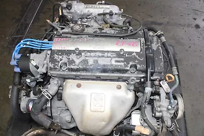 Jdm Honda H22a Dohc Vtec Engine With Lsd 5 Speed M2t4 Manual Transmission Ecu • $4500