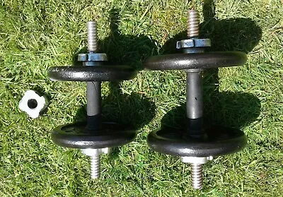 £75 • Buy York X2 ,Pro Power X2 5kg Weight Plates  1inch Hole Barbell Dumbbell Gym Fitness