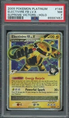$2.25 • Buy Pokemon Electivire FB LV.X Supreme Victors Ultra Rare Holo #144 PSA 7 -457Z1