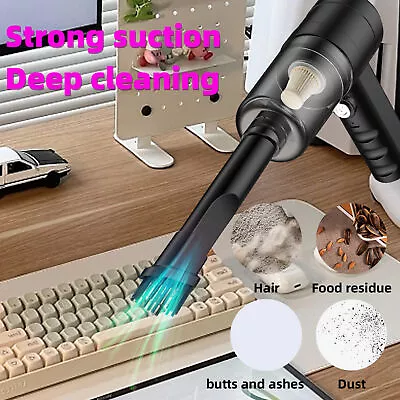 Airshi Computer Vacuum Cleaner Rechargeable Handheld Vacuum Cleaner With Brush • $38.03