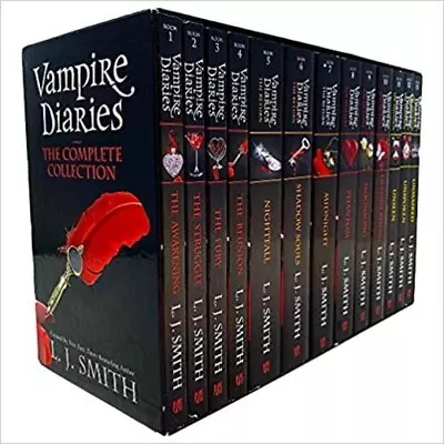 Vampire Diaries The Complete Collection Set 13 Titles In 11 Books By L. J. Smith • £64.99