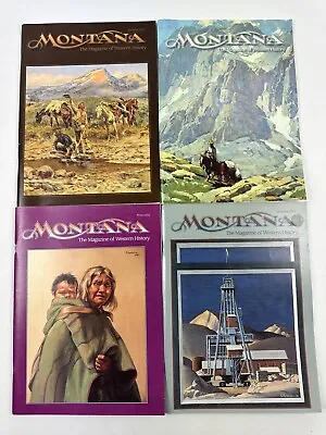 Montana The Magazine Of Western History Lot 4 2003 Summer Spring Winter Autumn • $7.95