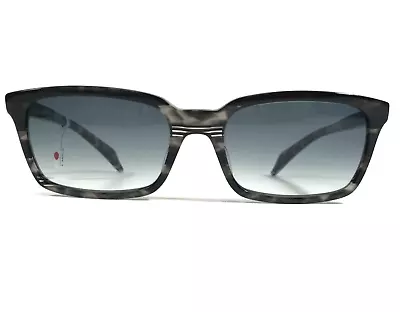 Morgenthal Frederics Sunglasses 348 MARC Gray Tortoise Rectangle W/ Blue Lenses • $59.99