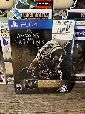 Assassin's Creed: Origins SteelBook Gold Edition (Sony PlayStation 4 PS4)  • $28.99