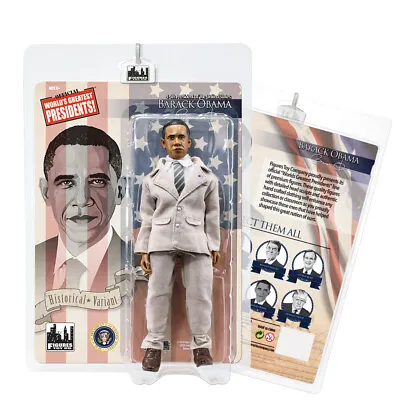 US Presidents 8 Inch Action Figures Series: Barack Obama [Tan Suit Variant] • $36.98