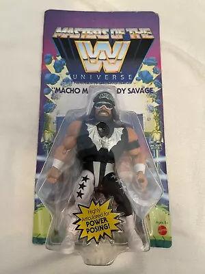 WWE Masters Of The Universe Macho Man Randy Savage Mattel MOTU UNPUNCHED New • $17.99