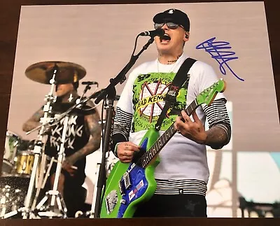 Matthew Matt Skiba Alkaline Trio Blink 182 California Nine Signed 8x10 Photo E4 • $79.99