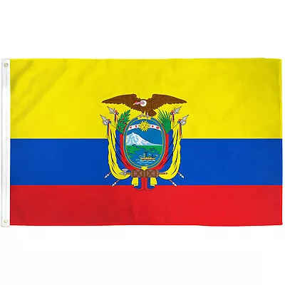 Ecuador Country 3'x 5' Poly Flag • $11.95