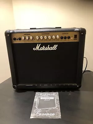 Marshall G30RCD Guitar Amplifier 30watt In Original Box With Manual Tested • £100