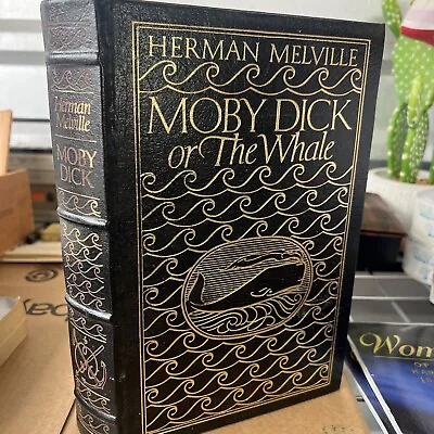 Easton Press: MOBY DICK: MELVILLE: CAPTAIN AHAB: ISHMAEL: WHALING: NANTUCKET • $14.93