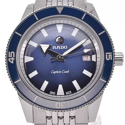 △ RADO Captain Cook 763.0505.3 Date Blue Dial Automatic Men's R#127238 • $1139.40