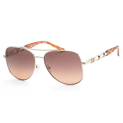 Michael Kors Women's Chianti MK1121-1014K0-58 58mm Light Gold Sunglasses • $49.99