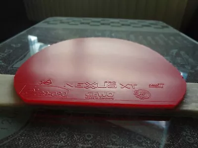 Used Table Tennis Rubber GEWO NEXXUS XT PRO 48  W148mm X H153mm • £0.99